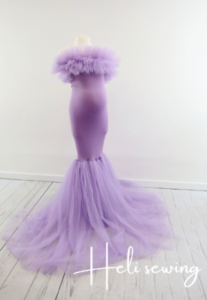 ARIEL suknia damska typu syrenka